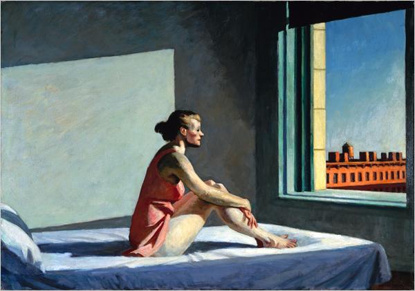 Edward Hopper, “Morning Sun” (1952)